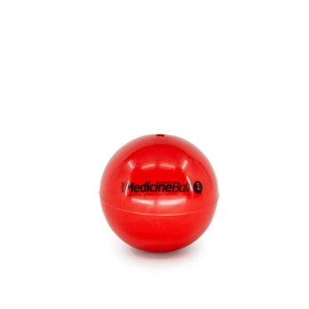 Svorinis kamuolys Tonkey Compact Medicine Ball, raudonas