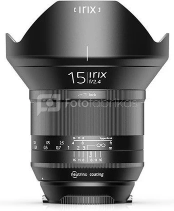 Irix 15mm F2.4 Blackstone Pentax