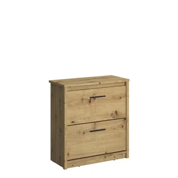 Batų spintelė Mebelbos Ayson, 80x36,5x86,5 cm, ruda