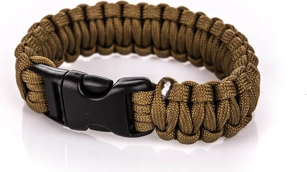 BCB Išgyvenimo apyrankė Paracord Bracelet Coyote (CM073C)
