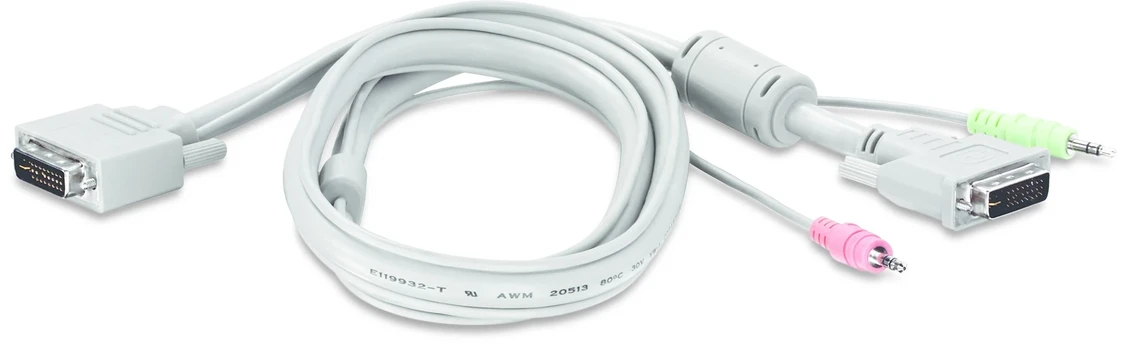 TRENDNET 2 prievadų DVI USB KVM jungiklis