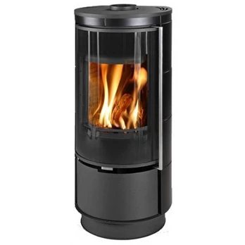 Plieninė krosnelė Thorma Andorra Ceramic Plus, juoda