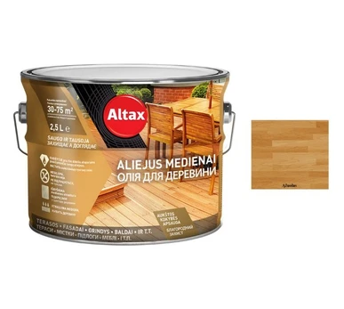 Aliejus ALTAX, ąžuolas, 2,5l
