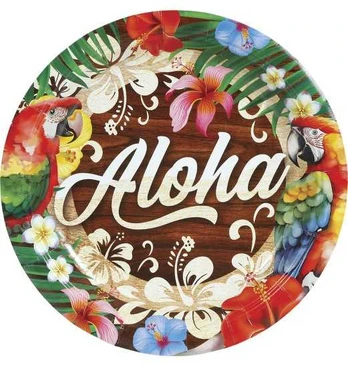 Fiesta Aloha tallerkner