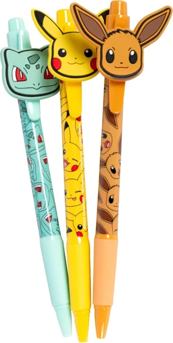 Pokémon - Pen Set, 3 pack
