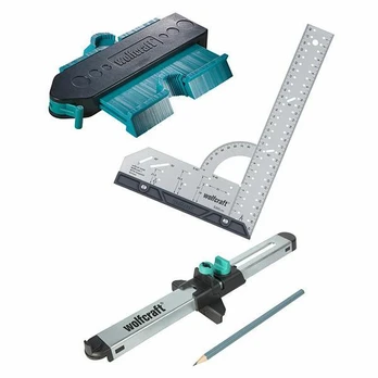WOLFCRAFT TINKAMUMO RINKINYS LAMINATINĖMS PLOKŠTĖMS IR GRINDŲ PROJEKTAVIMUI