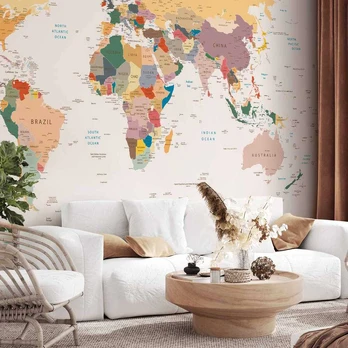 Artgeist Fototapetas - World Map