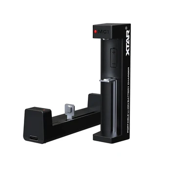 XTAR MC1 18650 pakrovėjas mikroprocesorinis su USB Type C
