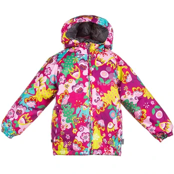 Huppa Vaikiška striukė CLASSY, fuchsia pattern