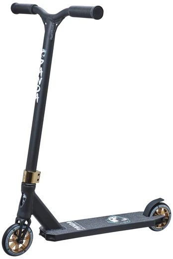 Paspirtukas triukams Panda Optimus PRO, Black/Gold Chrome