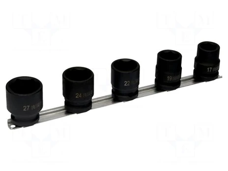 Wrenches set | 6-angles,socket spanner,impact | Mounting: 1/2"