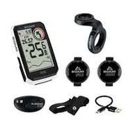 Dviračio kompiuteris SIGMA ROX 4.0 Endurance GPS Baltas Sensor Set