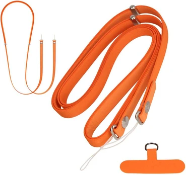 Orange Crossbody Strap lanyard - oranžinis