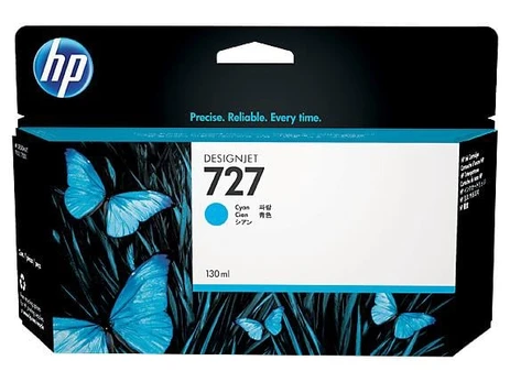 Spausdintuvo kasetė HP 727, mėlyna