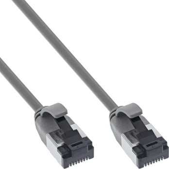 „InLine®“ plonas jungiamasis kabelis, U/FTP, Cat.8.1, TPE be halogenų, pilkas, 5m