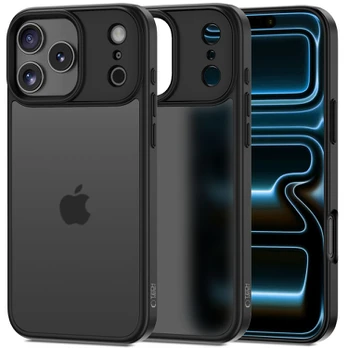 Matinis juodas dėklas Apple iPhone 17 Pro telefonui "Tech-Protect Magmat"