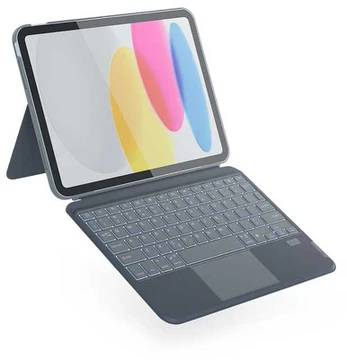 EPICO Keyboard with case for Apple iPad 10,2" - Juodas/pilkas