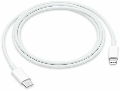 iPhone Data Cable Lightning|Type C Baltas OEM (masinis)