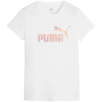 Moteriškas marškinėlis Puma ESS+ Summer Daze Tee, baltas, 679921 02