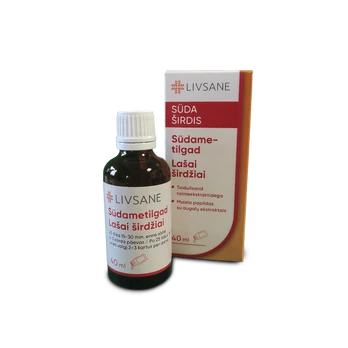 LIVSANE lašai širdžiai 40ml
