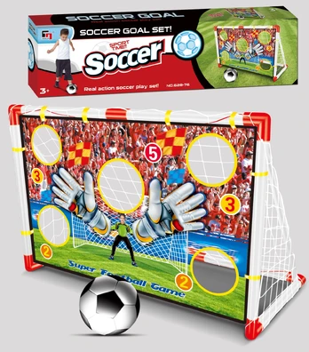 MEGA futbolo vartai su kilimėliu