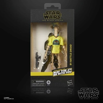 Hasbro Star Wars May The 4th Be With You B1 Battle Droid figure 15cm