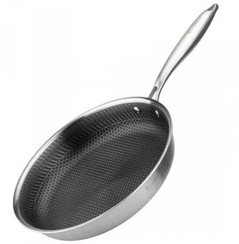 Elitehoff PLIENINĖ KEPTUVĖ 28 cm SU KORIU E-7549
