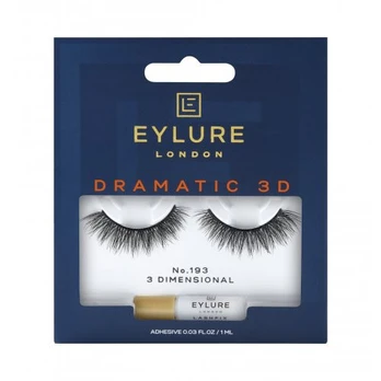 Priklijuojamos blakstienos Eylure Dramatic 3D No.191, 1 ml