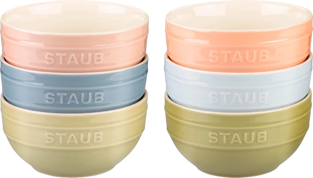 STAUB SERVING Rinkinys 6 misek 14 cm, wielokolorowe
