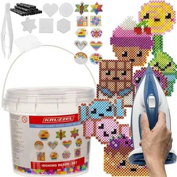 Lyginimo karoliukai paveikslėliams gamint. Kruzzel - DIY