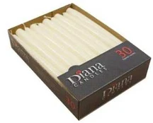 Multi Antiklys Ø22x245 mm Brændetid 7.5 timer Elfenben,30 stk/pk