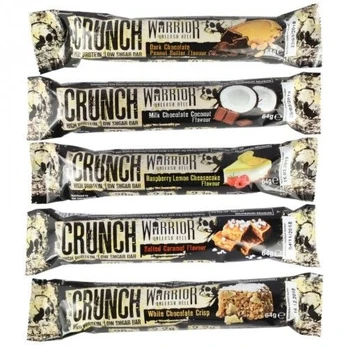 Warrior Crunch Bar 64 g. - White Chocolate Crisp skonis