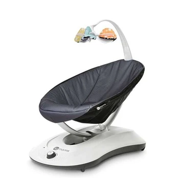 Elektroninės sūpynės - gultukas 4MOMS Rockaroo Classic Grey Mesh
