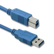 QOLTEC USB 3.0 kabelis prie spausdintuvo A vyriškas B vyriškas 1 m kaina