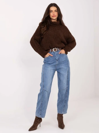 Sweter-CH-SW-72993.25-ciemny brązowy
