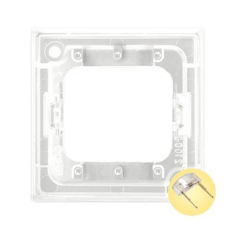 "Ospel Aria gold" - apšvietimo elementas LED trigubiems jungikliams ZP-4UG, biały