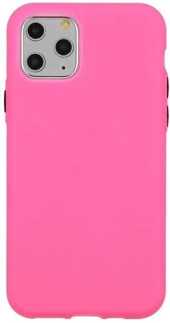 Dėklas Mocco Soft Kreminis Silicone Back Case for Samsung Galaxy S21 Plus Rožinė