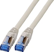 EFB RJ45 Patch kabelis S/FTP, Cat.6A, Cat7 TPE superflex, 20m, pilkas kaina