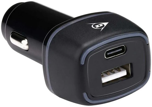 Įkroviklis SMOCHODOWA MULTI USB A + USB C DUNLOP