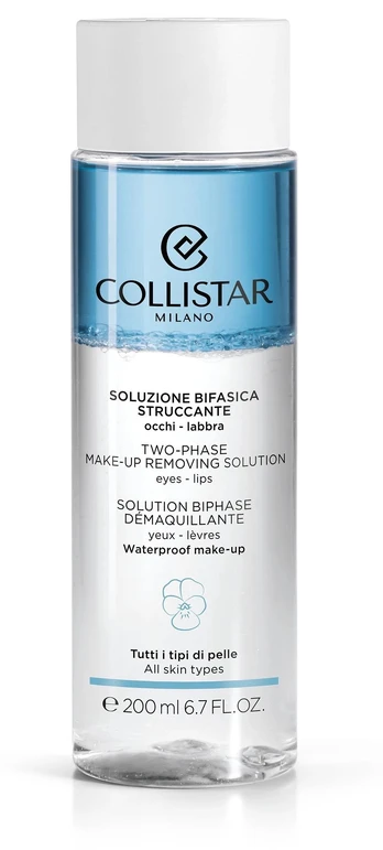 Makiažo valiklis Collistar Two-Phase Solution, 200 ml
