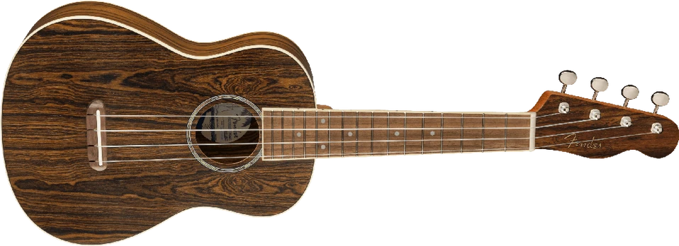 Koncertinė ukulelė Fender Zuma Exotic Bocote