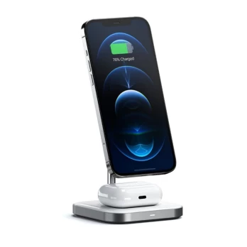 Belaidis įkroviklis Satechi Magnetic 2-in-1