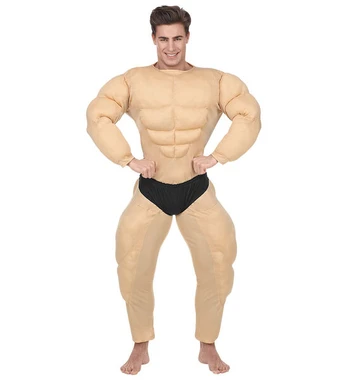 Kostiumas Widmann Bodybuilder, smėlio, poliesteris, S