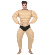 Kostiumas Widmann Bodybuilder, smėlio, poliesteris, S kaina