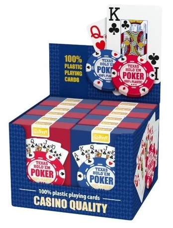 Muduko Kortos Plastic Poker (naujas leidimas)