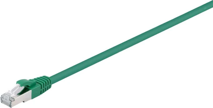 Fuj:tech CAT6A S/FTP -verkkokaapeli, 5 m, vihreä