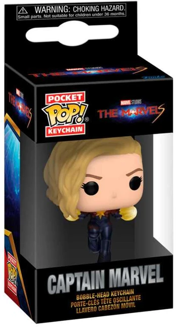 Funko Pocket POP Keychain Marvel The MarvelS Captain Marvel