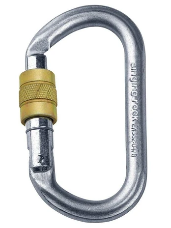 Karabinas Singing Rock Steel Oval screw