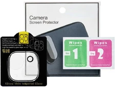 Oem 5D Full Glue Camera Tempered Glass - for iPhone 15 Pro Max Transparent kaina