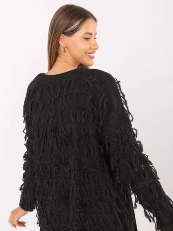 Rue Paris Sweter-MI-SW-0820.85-juoda